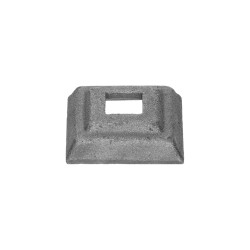 Krytka kovaná 42x42x13mm s otvorom 15x15mm, odliatok Krytka kovaná 42x42x13mm s otvorom 15x15mm, odliatok